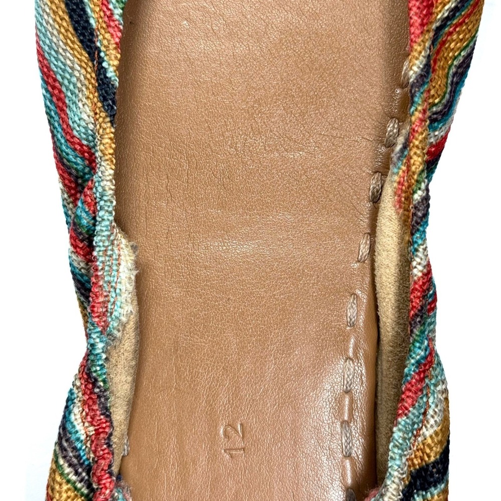 Tieks by Gavrieli Sunset Stripe Ballet Flats Women's 12 Foldable Travel Shoes - Picture 8 of 13